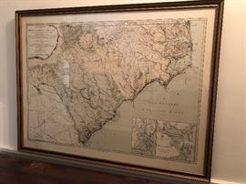 Framed Map