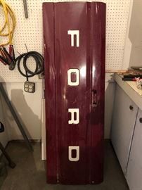 Vintage Ford Tailgate