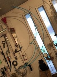 Handmade Cresent Moon Metal Art