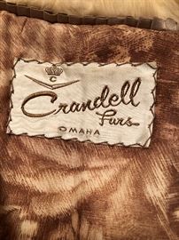 Crandell Furs of Omaha Mink Coat