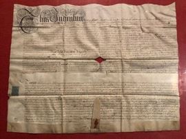 English Parchment Dated......605