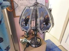 Eagle touch lamp