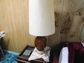 Pair vintage lamps