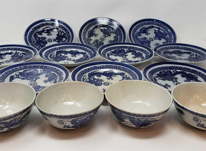 plates and  bowls from Vietnam.