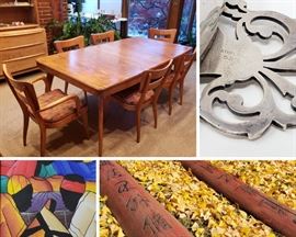 Mid Century and sterling , asian and jamaican