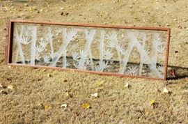 bambood etcher glass panel