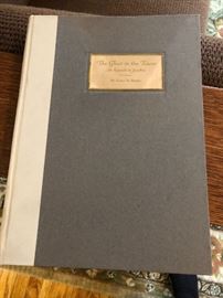 1921 First Edition "The Ghost in the Tower", autographed