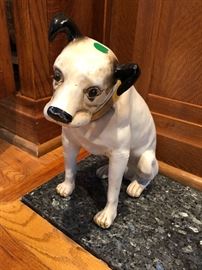 RCA Nipper dog statue