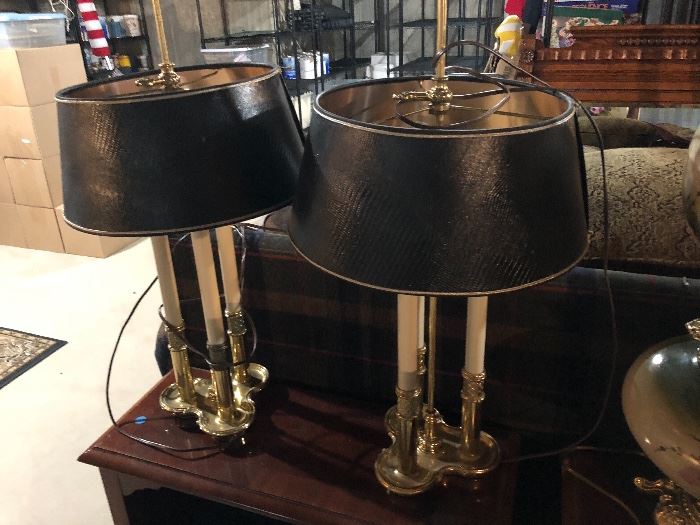vintage library lamps