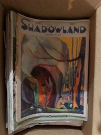 Shadowland vintage magazine