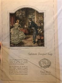 Vintage Arthur Rackham Cashmere Boquet soap, Colgate & Co