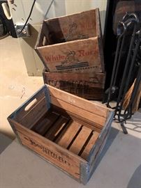 Vintage Bowman milk crate