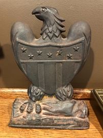 Vintage cast iron eagle 