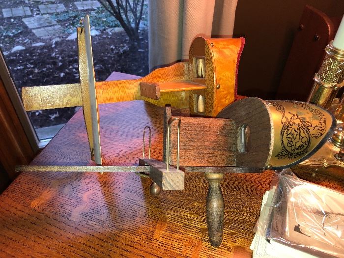 Antique wooden Steroscope view finders (cards also available)