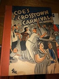 Coe's Crosstown Carnival 1935 illustrated hard cover