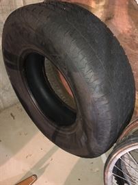 car tire (great for a tire swing)!