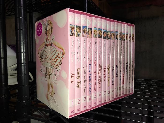 Shirley Temple complete set of DVD's, unopened