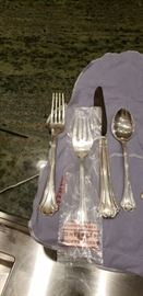 16 pcs REED & BARTON Sterling Silver English Chippendale flatware (most are still in sealed packages)