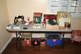 Holiday Items, Train Track, Lionel Transformer