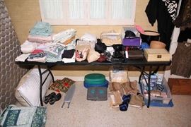 Linens, Purses, Sewing