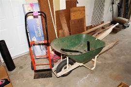 Wheelbarrow, Hand Truck, Wood