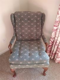 1 of 2 vintage side chairs