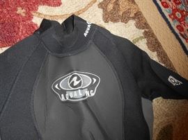 Aqualung scuba suit