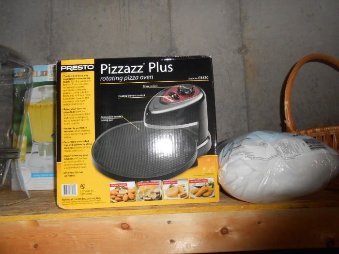 Pizzazz Plus rotating oven