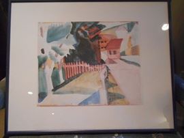 August Macke watercolor