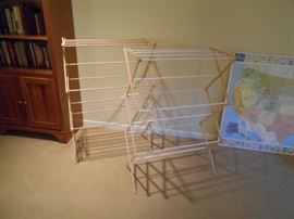 Wood drying racks