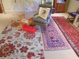 Baby beds - area rug and runners