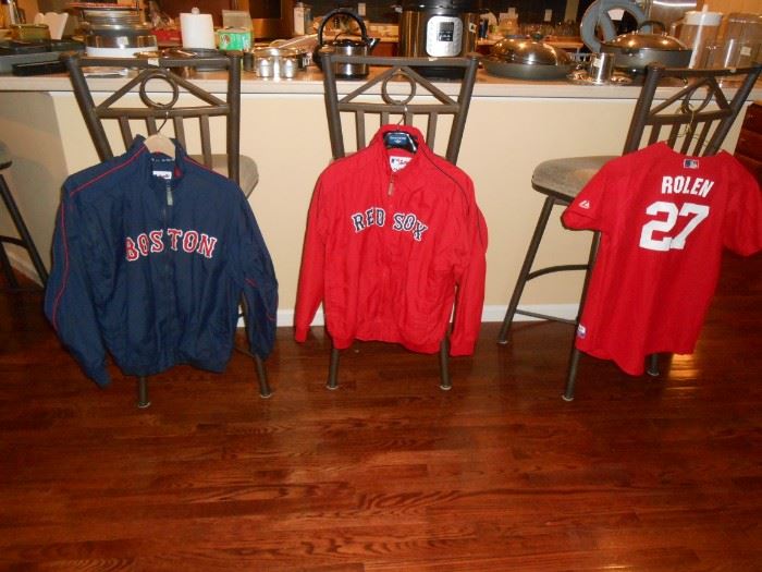 Various sports jackets/shirts