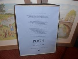 Pooh prints in boxed set