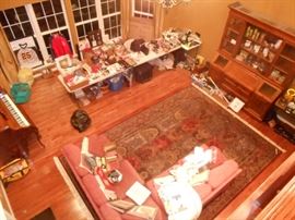 View from 2nd floor balcony