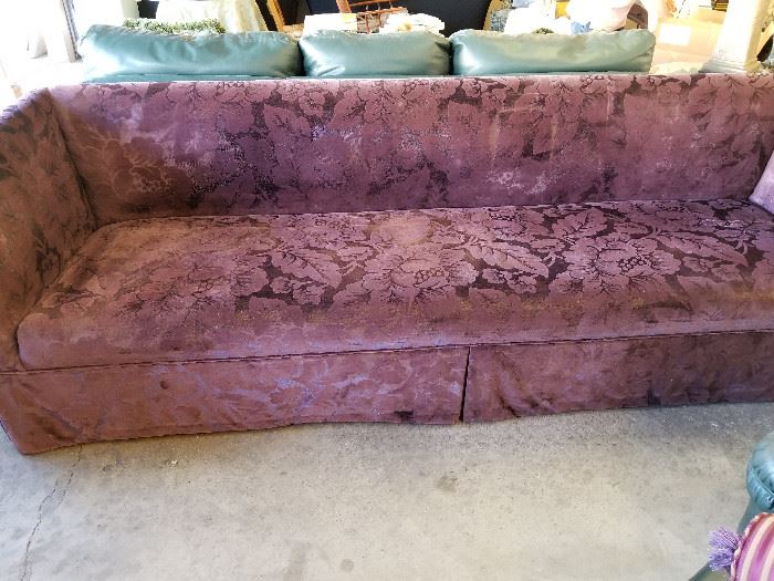 Purple Cut Design Sofa