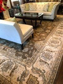 New! Ethan Allen "Samira" wool rug, 12'  x 16' (purchased in late 2016 and unused)