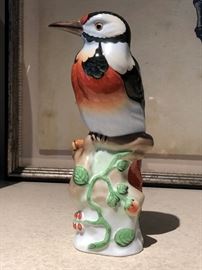 Herend Handpainted Porcelain Woodpecker