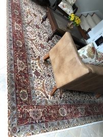 ndo-Persian Isfahan Carpet, 13’ x 9.5’ (purchased in 2016)