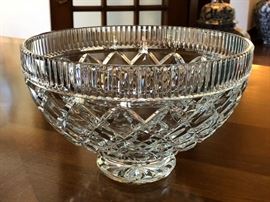 Waterford Cut Crystal Low Stem Bowl