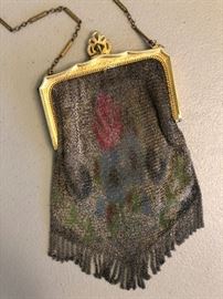 1920s Mesh Purse