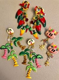 Vintage Lunch at the Ritz Earrings