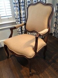 Ethan Allen Louis XV Style Fauteuil