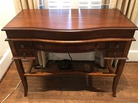 Mid-20th Century Flip-Top Writing Desk