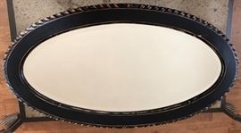 Antique Oval Mirror