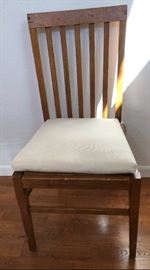 French Oak Crate and Barrel Chair