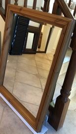 Crate and Barrel Reclaimed Wood Mirror