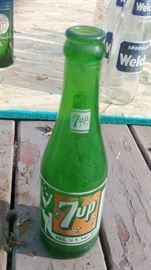 Vintage 7up Bottle 