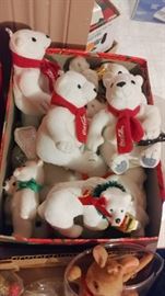 Coca Cola  Polar Bears Christmas Ornaments