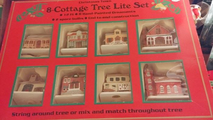  Vintage Cottage Tree Light Set