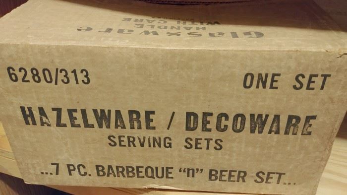 Hazelware 7 piece Barbeque and Beer Set